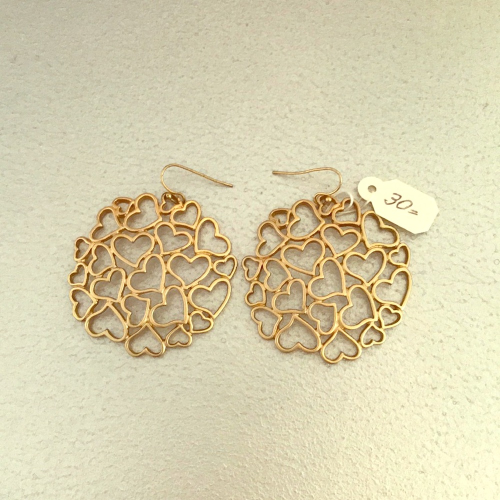 Heart earrings